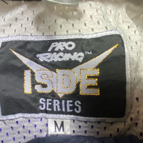 Pro Racing Isde Series Purple DuPont Cordura Nylon w/Kevlar Jacket Sz Medium - Picture 4 of 10